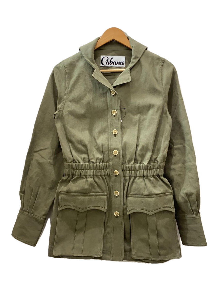 【中古】CABANA/コート/36/コットン/KHK/19SS-JK05-S【レディースウェア】