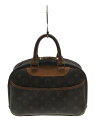 【中古】LOUIS VUITTON◆トゥルーヴィル_モノグラム_BRW/PVC/BRW【バッグ】