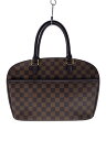 【中古】LOUIS VUITTON◆サリア・オリゾンタル_ダミエ・エベヌ_BRW/PVC/BRW【バッグ】(4)
