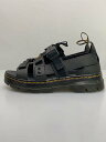 【中古】Dr.Martens◆サンダル/UK7/BLK/26473001【シューズ】