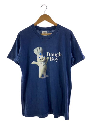 【中古】TENNESSEE RIVER/Tシャツ/L/コットン/NVY/Dough Boy/90s//【メンズウェア】 【中古】TENNESSEE RIVER/Tシャツ/L/コットン/NVY/Dough Boy/90s//【メンズウェア】