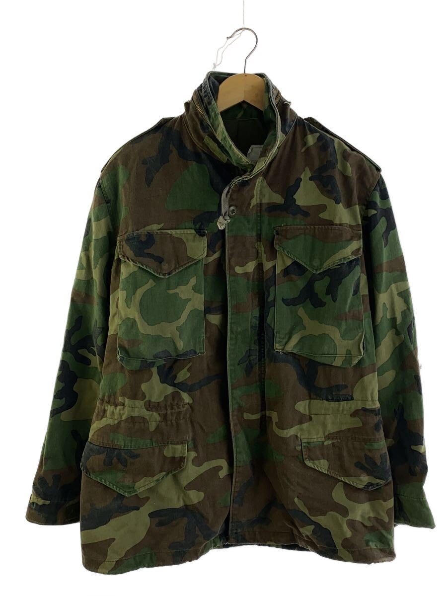 【中古】ALPHA INDUSTRIES◆ジャケット/--/ナイロン/KHK/カモフラ/8415-01-099-7836【メンズウェア】
