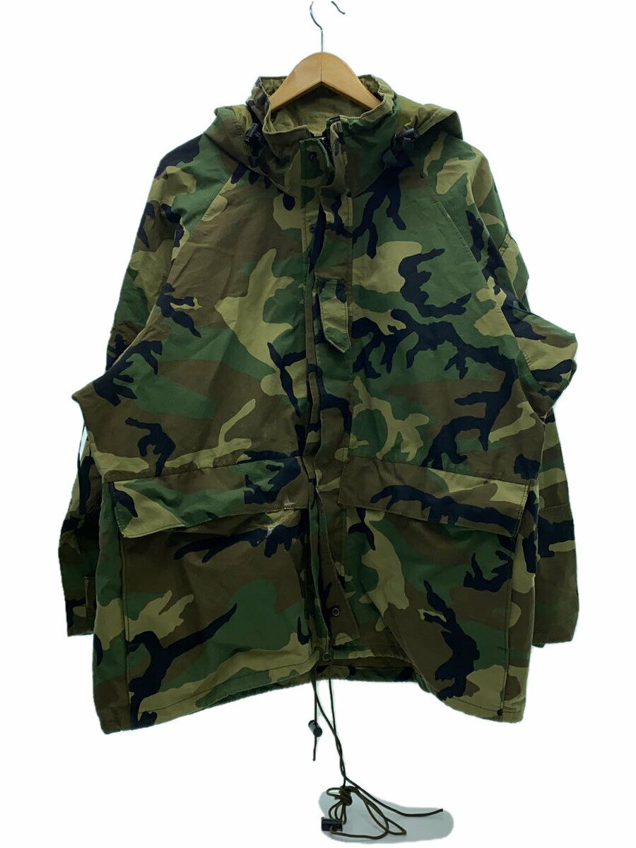 【中古】US.ARMY◆マウンテンパーカ/90s/L/ナイロン/KHK/カモフラ/DAAK60-94-C-1075【メンズウェア】