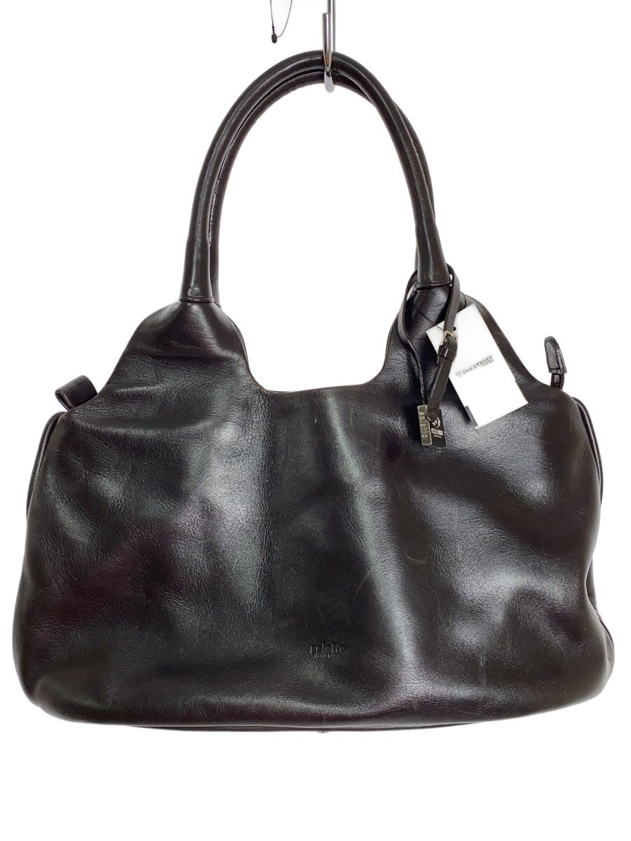 PELLE BORSA◆seletto/バッグ/レザー/BRW