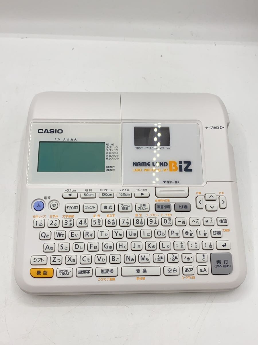 【中古】CASIO◆ラベルライター KL-M7【家電・ビジュアル・オーディオ】