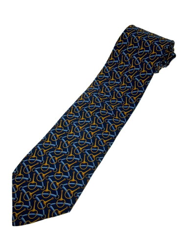 【中古】GUCCI◆ホースビット柄/ネクタイ/NVY/メンズ【服飾雑貨他】 【中古】GUCCI◆ホースビット柄/ネクタイ/NVY/メンズ【服飾雑貨他】