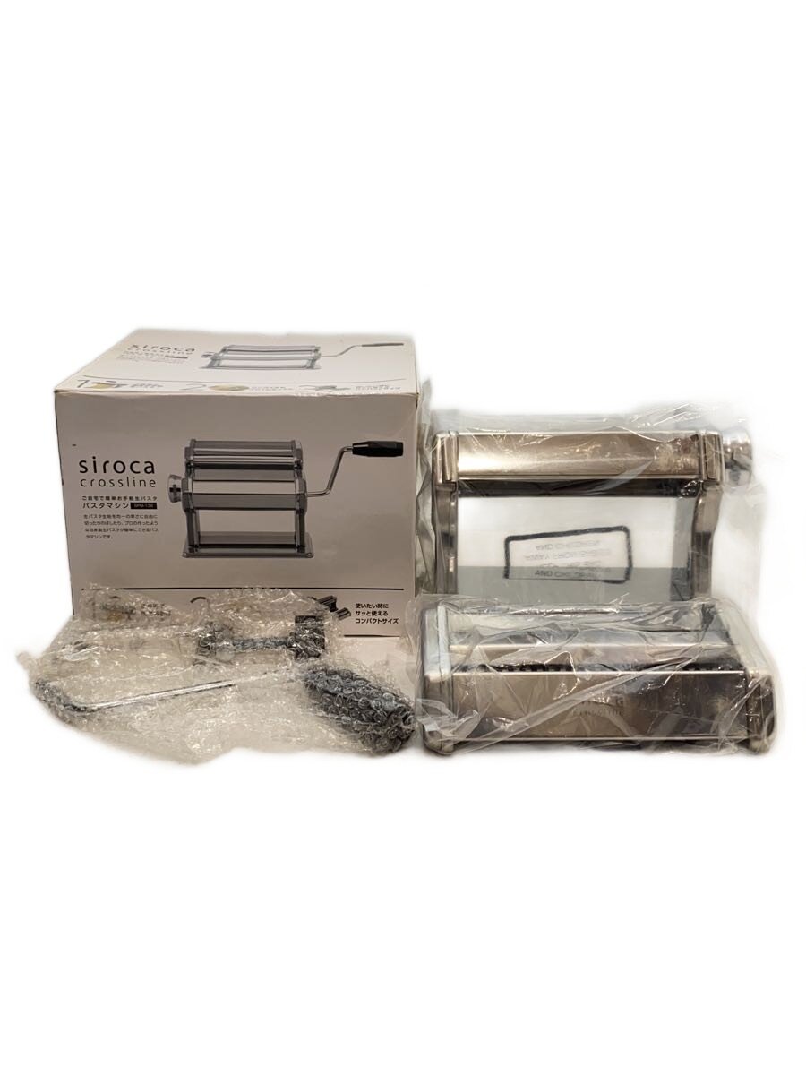 【中古】siroca(Auc Sale)◆siroca crossline/調理器具その他/パスタマシン/SLV/SPM-136/匂いあり//【キッチン用品】 jumblestore-38606782 2nd STREET 楽天市場店 パッケージ画像