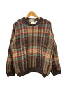【中古】L.L.Bean◆ニット・セーター(厚手)/M/ウール/BRW【メンズウェア】(4)