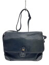 【中古】Rustic/ショルダーバッグ/キャンバス/BLK/無地【バッグ】