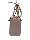 【中古】MARC JACOBS◆THE VANITY/がま口/ショルダーバッグ/レザー/PNK【バッグ】