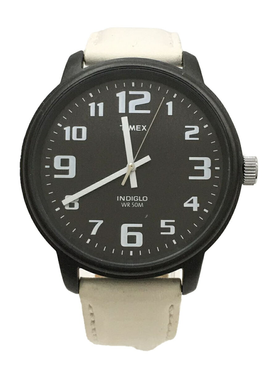 【中古】TIMEX◆クォーツ腕時計/アナ