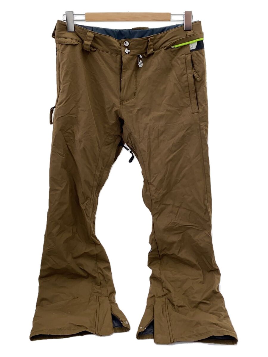 【中古】VOLCOM◆ウェアー/ボトム/S/BRW【スポーツ】
