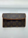 【中古】LOUIS VUITTON◆ポシェット・フロランティーヌ_モノグラム・キャンバス_BRW/PVC/BRW/M51855/ベルト欠品【バッグ】