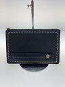 【中古】FENDI◆セカンドバッグ/レザー/ブラック【バッグ】(4)