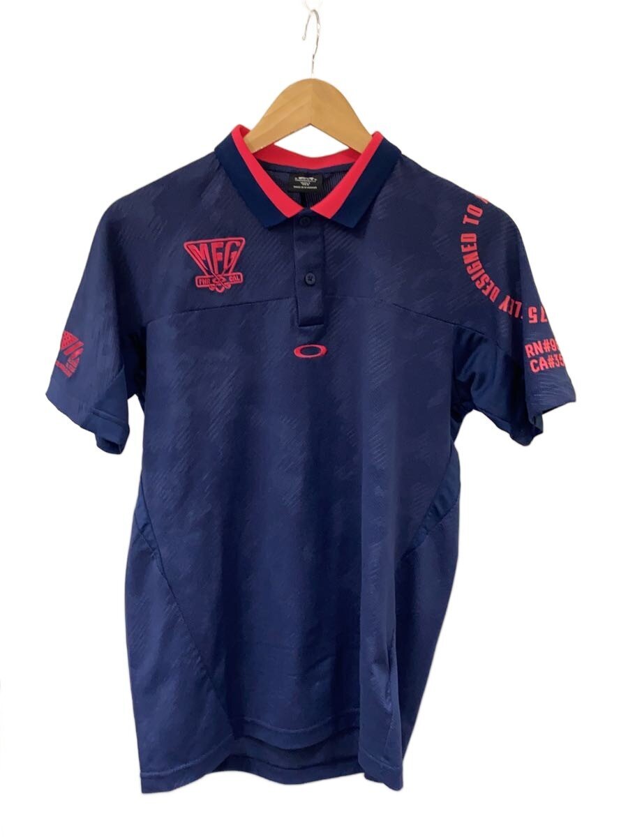 【中古】OAKLEY◆ポロシャツ/M/NVY/4527642968【スポーツ】