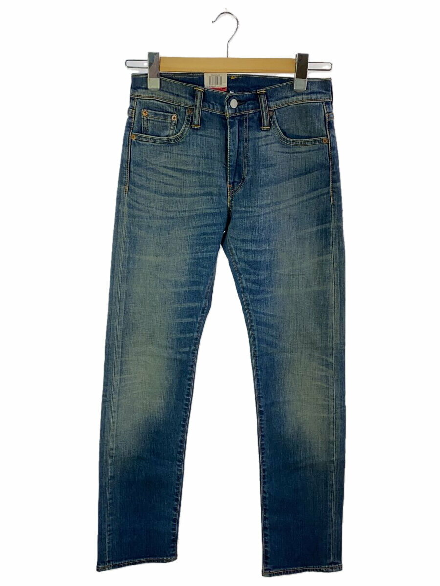 【中古】Levi’s◆ストレートパンツ/32/コットン/BLU/無地/4515015027//【メンズウェア】