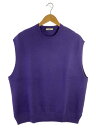 【中古】BODHI◆ニットベスト(厚手)/FREE/カシミア/PUP/無地【メンズウェア】