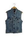 【中古】Levi’s◆ベスト/M/コットン/NVY/無地/70401-02【メンズウェア】