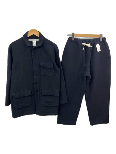 【中古】EEL◆セットアップ/--/ウール/BLK/無地【メンズウェア】 【中古】EEL◆セットアップ/--/ウール/BLK/無地【メンズウェア】