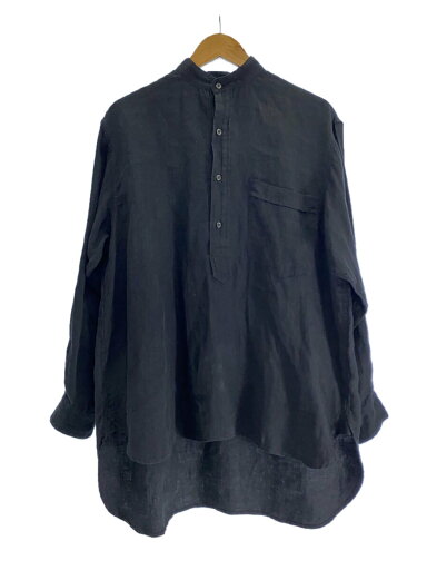 【中古】COMOLI◆22SS/リネンWクロスプルオーバーシャツ/長袖/1/リネン/ブラック/V01-02018//【メンズウェア】 【中古】COMOLI◆22SS/リネンWクロスプルオーバーシャツ/長袖/1/リネン/ブラック/V01-02018//【メンズウェア】