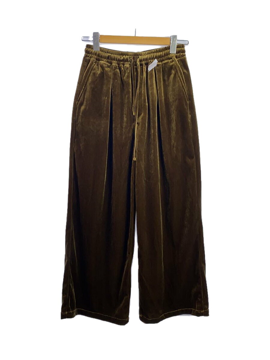Belours - 【中古】Cloth & Cross◆PT-L403/ボトム/1/ベロア/BRW【レディースウェア】