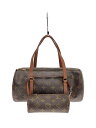【中古】LOUIS VUITTON◆1)パピヨン30_モノグラム・キャンバス_BRW/PVC/BRW【バッグ】