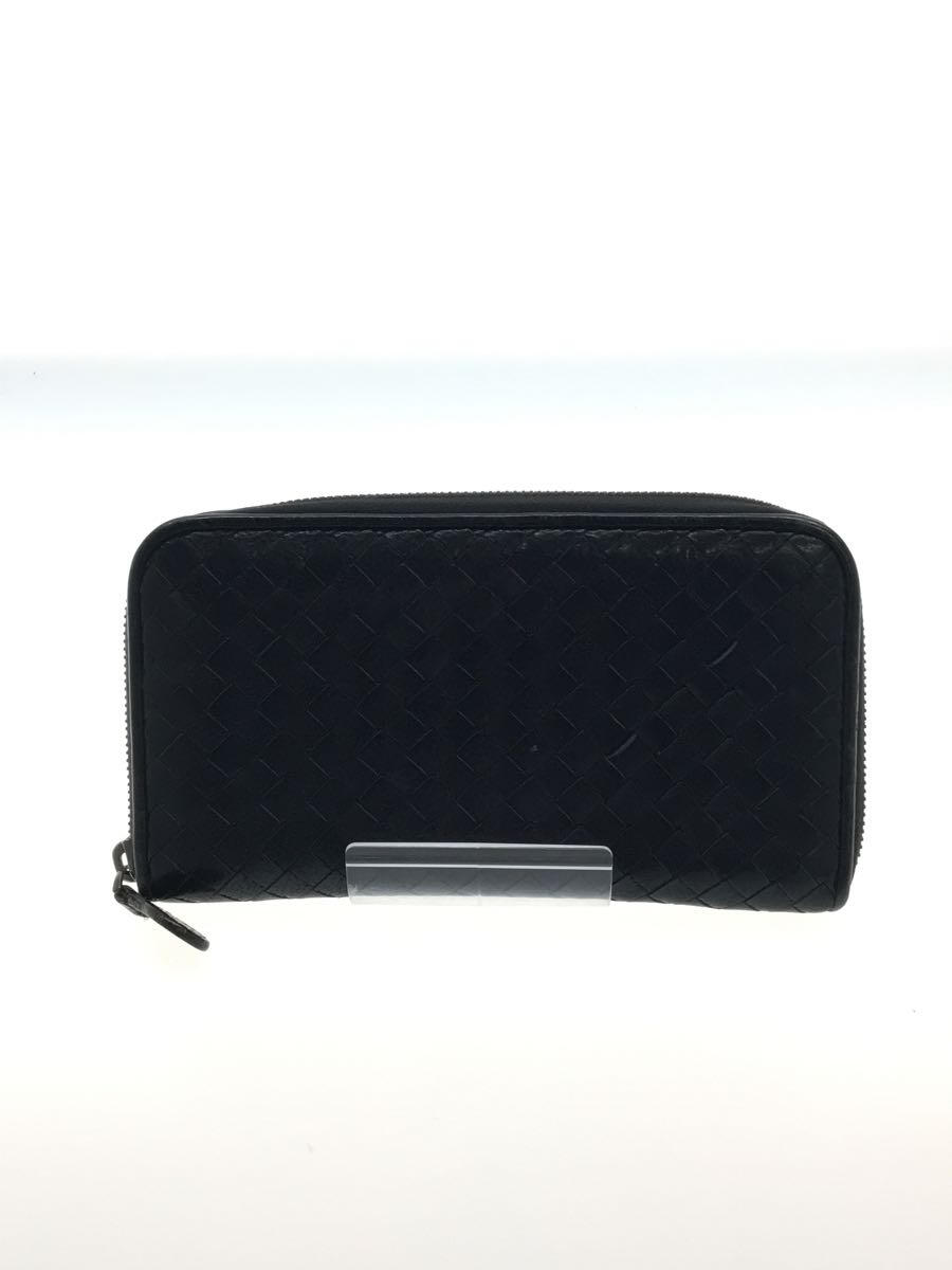 【中古】BOTTEGA VENETA◆長財布/レザー