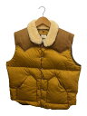 【中古】Rocky Mountain Featherbed◆別注 CHRISTY VEST/ダウンベスト/46/ナイロン/CML/290-232-26【メンズウェア】