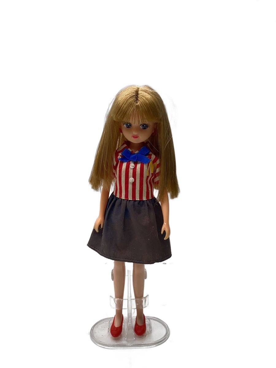 【中古】TAKARA◆女の子/マクドナルド制服/リカちゃん/汚れ有【ホビー】