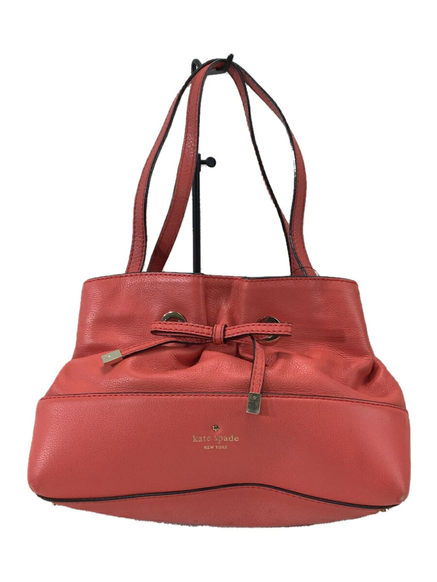 【中古】kate spade new york◆トートバッグ/--/RED/PXRU4357【バッグ】