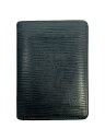 【中古】LOUIS VUITTON◆ポルト・カルト・パスヴェルティカル_エピ_ブラック/ブラック/レディース/ルイヴィトン/傷有り【服飾雑貨他】(4)