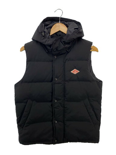 【中古】DANTON◆ダウンベスト/38/ポリエステル/BLK/jd-8759【メンズウェア】 【中古】DANTON◆ダウンベスト/38/ポリエステル/BLK/jd-8759【メンズウェア】