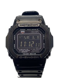 【中古】CASIO◆クォーツ腕時計・G-SHOCK/デジタル/ラバー/BLK/BLK/GW-M5610【服飾雑貨他】