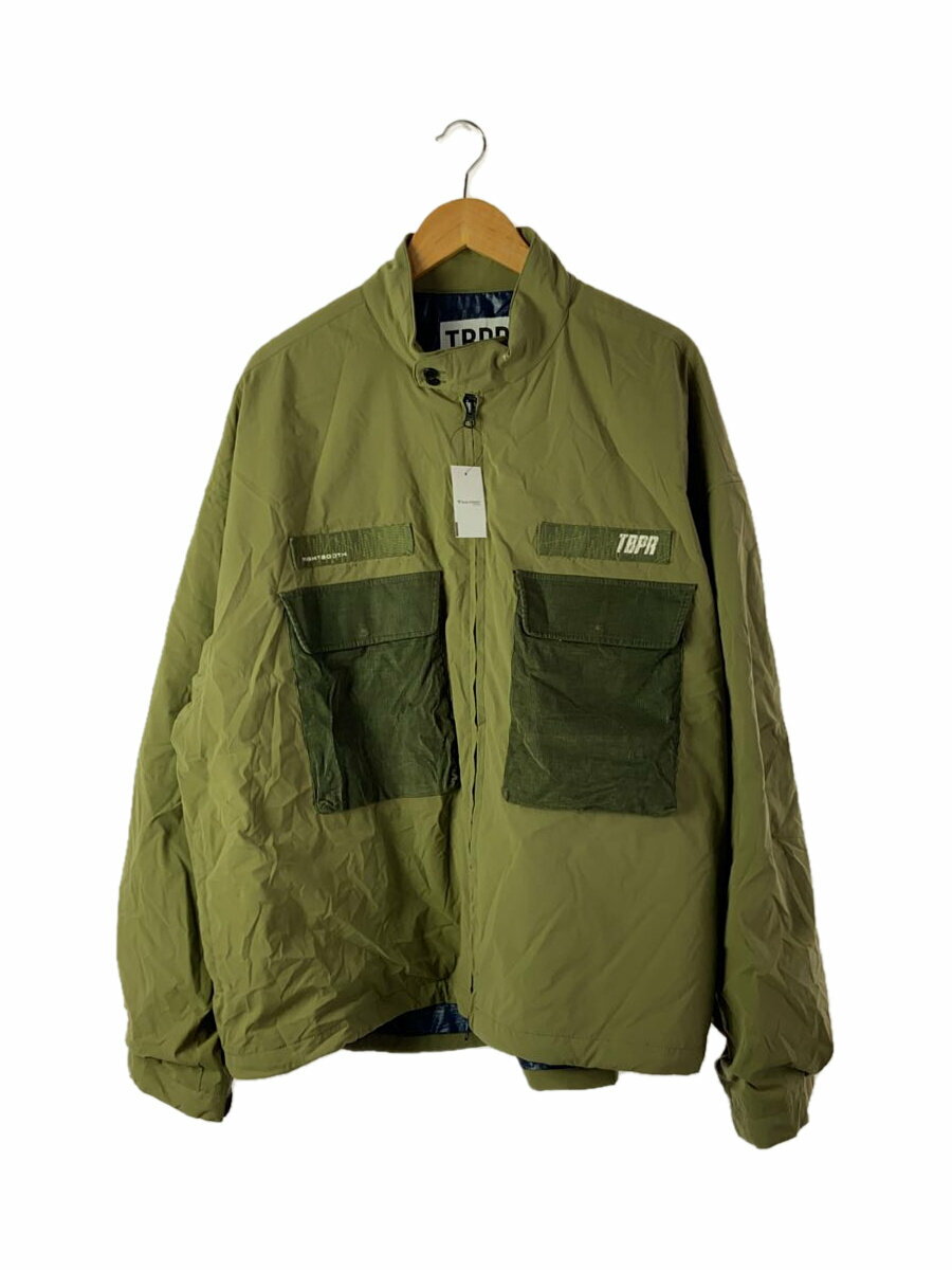 【中古】TIGHTBOOTH PRODUCTION◆PUFFY SWINGYOP tpbr EVISEN/ジャケット/L/ポリエステル/KHK/無地【メンズウェア】
