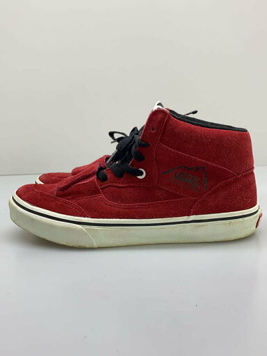 【中古】VANS◆ハイカットスニーカー/27cm/RED/スウェード/V42S【シューズ】 【中古】VANS◆ハイカットスニーカー/27cm/RED/スウェード/V42S【シューズ】