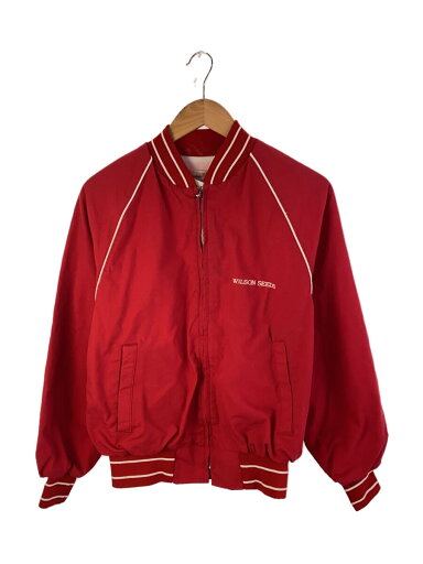 【中古】King Louie◆ブルゾン/M/コットン/RED/無地【メンズウェア】 【中古】King Louie◆ブルゾン/M/コットン/RED/無地【メンズウェア】
