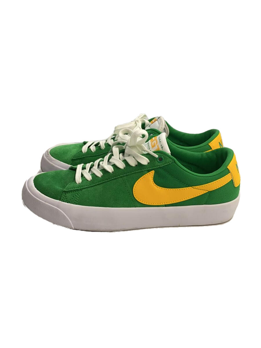 【中古】NIKE◆ZOOM BLAZER LOW PRO GT_ズーム ブレーザー ロー プロ GT/28cm/GRN【シューズ】