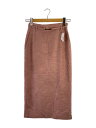 【中古】CELFORD◆24SS/細ベルト付タイトスカート/36/ポリエステル/ピンク/無地/CWFS242019【レディースウェア】(4)
