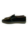 【中古】RALPH LAUREN◆スリッポン/シューズ/US7.5/GRN/ベロア【シューズ】(4)