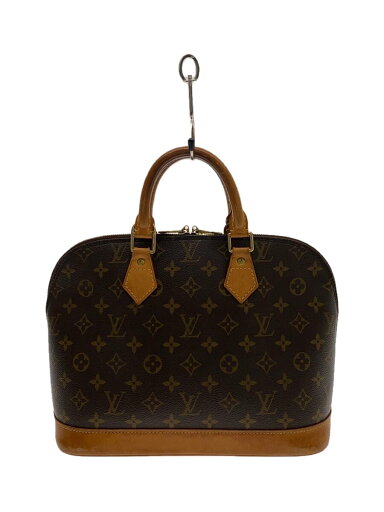 【中古】LOUIS VUITTON◆1)アルマ_モノグラム・キャンバス_BRW/PVC/BRW【バッグ】 【中古】LOUIS VUITTON◆1)アルマ_モノグラム・キャンバス_BRW/PVC/BRW【バッグ】
