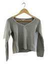 【中古】Helmut Lang◆80s/本人期/ニット・セーター(薄手)/M/コットン/グレイ//【レディースウェア】