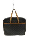 【中古】LOUIS VUITTON◆ポルトドキュマンペガス_モノグラム_BRW/PVC/BRW【バッグ】