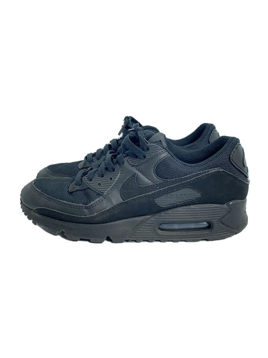 【中古】NIKE◆AIR MAX 90_エアマックス 90/US9/BLK【シューズ】