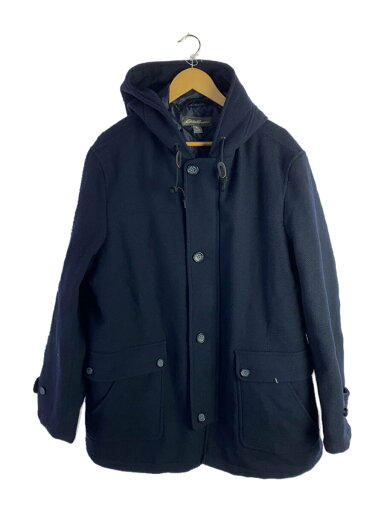 【中古】EDDIE BAUER◆ウールダッフルコート/XL/ウール/NVY/無地/9517【メンズウェア】 【中古】EDDIE BAUER◆ウールダッフルコート/XL/ウール/NVY/無地/9517【メンズウェア】