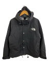 【中古】THE NORTH FACE◆86Retro Mountain Jacket/マウンテンパーカ/L/ナイロン/BLK//【メンズウェア】