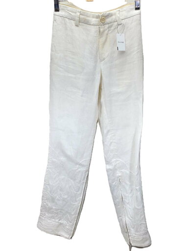 【中古】MASU◆ボトム/44/リネン/WHT/MSSS-PT0522/EMBROIDERY WESTERN TROUSERS【メンズウェア】 【中古】MASU◆ボトム/44/リネン/WHT/MSSS-PT0522/EMBROIDERY WESTERN TROUSERS【メンズウェア】