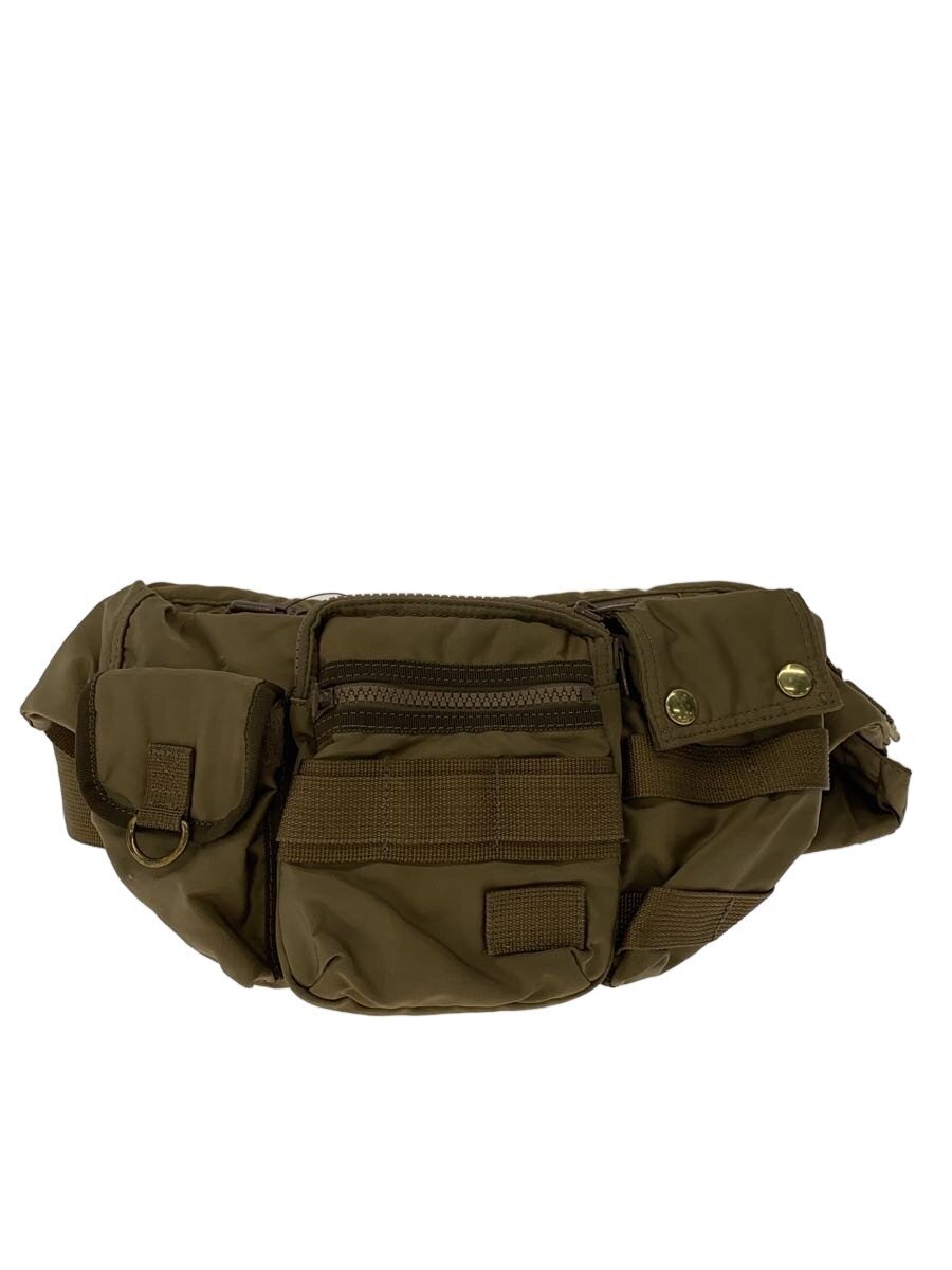 【中古】PORTER◆22AW/TACTICAL BUM BAG/ウエストバッグ/ナイロン/KHK/22-0411S【バッグ】