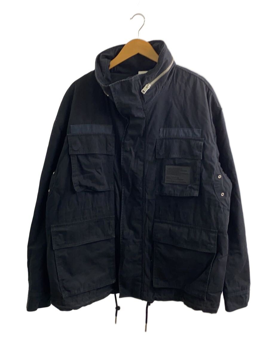 DIESEL◆ジャケット/XXL/コットン/BLK/無地/00SY8Y-J-TOUCHIN