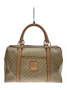 【中古】CELINE◆マカダムボストンバッグ/--/BEG/総柄【バッグ】