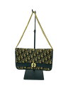 【中古】Christian Dior◆ショルダーバッグ/キャンバス/BRW/総柄【バッグ】